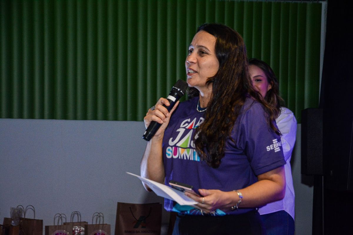 Carajás Summit: palestra no palco